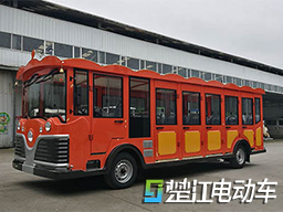 23座全封閉式燃油觀光車-叮當款